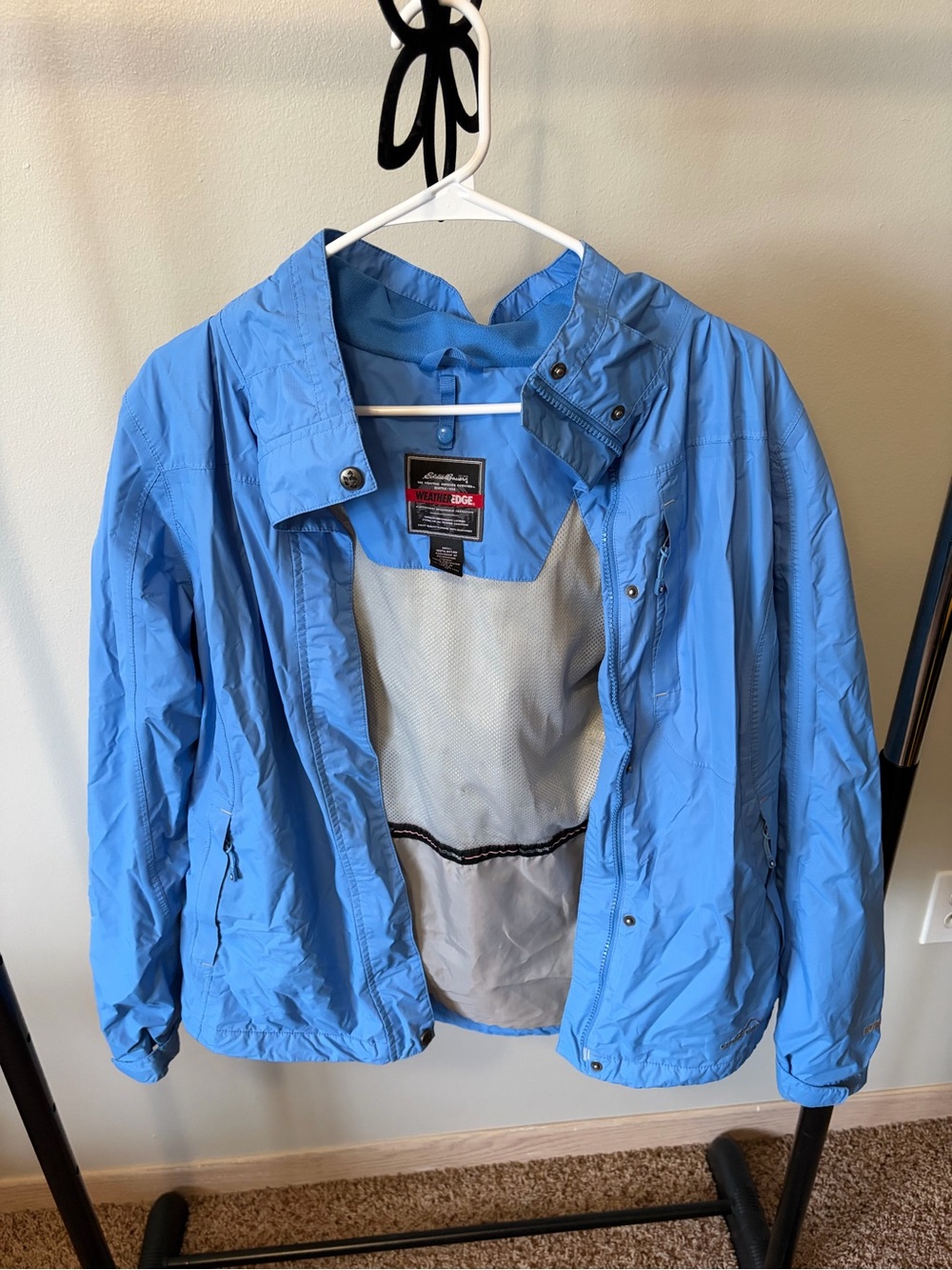 Eddie Bauer Light Blue WeatherEdge Jacket